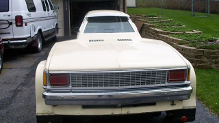 Illustration for article titled Meet the Triation, a three-wheeled Chevy Citation